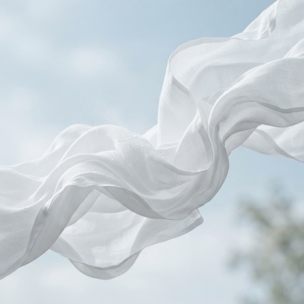 Zračno belo laneno blago za svež vonj Pure Linen